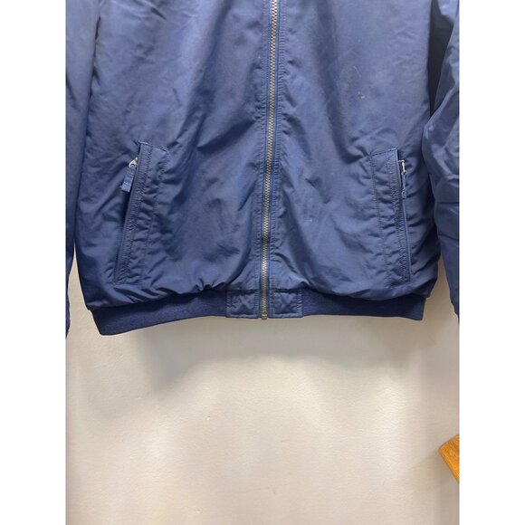 Lands End The SEQUAILBoys Blue Full-Zip Jacket With Pockets size 6-8  small - Picture 3 of 13